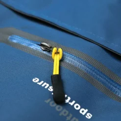 Men's Rain Jacket Outdoor Waterproof Windproof Hiking Outfits Hiking Clothes Spring Autumn / Fall Windbreaker Patchwork Dark Grey Black Yellow