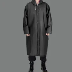 Men's Rain Poncho Rain Jacket Outdoor Waterproof Quick Dry Lightweight Sweat wicking Raincoat Poncho Top Fishing Climbing Beach White Red Purple Grey