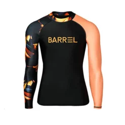 Men's Rash Guard Swim Shirt UPF50+ Quick Dry Lightweight Long Sleeve Sun Shirt Bathing Suit Swimming Surfing Beach Water Sports Patchwork Spring Summer