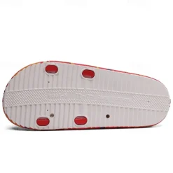 Men's Red Dragon Print Slide Sandals with 3D Dragon Design, Casual Style for Summer and Festivals