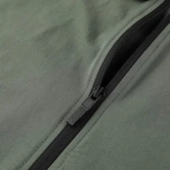 Men's Running Jacket Zipper Pocket Long Sleeve Hoodie Casual Athleisure Fall Windproof Breathable Gym Workout Running Walking Sportswear Activewear Solid Colored Black Green