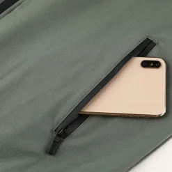 Men's Running Jacket Zipper Pocket Long Sleeve Hoodie Casual Athleisure Fall Windproof Breathable Gym Workout Running Walking Sportswear Activewear Solid Colored Black Green