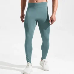 Men's Running Pants Compression Tights Leggings Pocket Elastic Waistband Leggings Outdoor Sports & Outdoor Athletic Fall Quick Dry Lightweight Soft Marathon Running Workout Tailored Fit Sportswear