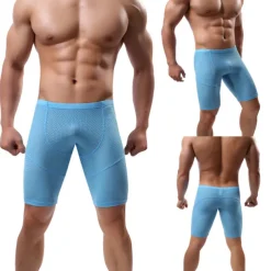 Men's Running Shorts Base Layer Mesh Bottoms Athletic Athleisure Ice Silk Breathable Quick Dry Moisture Wicking Fitness Gym Workout Running Sportswear Activewear Solid Colored Purple Army Green Sky