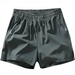 Men's Running Shorts Gym Shorts Sweat Shorts Pocket Drawstring Elastic Waistband Shorts Outdoor Sports & Outdoor Athletic Quick Dry Lightweight Soft Marathon Running Workout Tailored Fit Sportswear