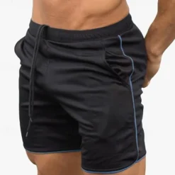 Men's Running Shorts Gym Shorts Sweat Shorts Pocket Elastic Waistband Shorts Outdoor Sports & Outdoor Athletic Quick Dry Lightweight Soft Marathon Running Workout Tailored Fit Sportswear Activewear