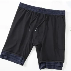 Men's Running Shorts Gym Shorts Sweat Shorts Pocket 2 in 1 Elastic Waistband Shorts Outdoor Sports & Outdoor Athletic Quick Dry Lightweight Soft Marathon Running Workout Tailored Fit Sportswear