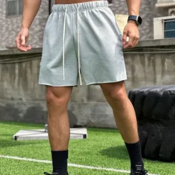 Men's Running Shorts Gym Shorts Sweat Shorts Pocket Elastic Waistband Shorts Outdoor Sports & Outdoor Athletic Quick Dry Lightweight Soft Marathon Running Workout Tailored Fit Sportswear Activewear