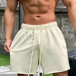 Men's Running Shorts Gym Shorts Sweat Shorts Pocket Elastic Waistband Shorts Outdoor Sports & Outdoor Athletic Quick Dry Lightweight Soft Marathon Running Workout Tailored Fit Sportswear Activewear