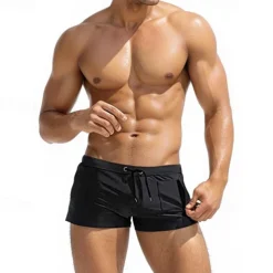 Men's Running Shorts Gym Shorts Sweat Shorts Drawstring Pocket Elastic Waistband Shorts Outdoor Sports & Outdoor Athletic Quick Dry Lightweight Soft Marathon Workout Walking Tailored Fit Sportswear