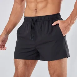 Men's Running Shorts Gym Shorts Sweat Shorts Pocket Elastic Waistband Shorts Outdoor Sports & Outdoor Athletic Quick Dry Lightweight Soft Marathon Running Workout Tailored Fit Sportswear Activewear
