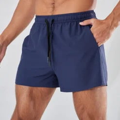 Men's Running Shorts Gym Shorts Sweat Shorts Pocket Elastic Waistband Shorts Outdoor Sports & Outdoor Athletic Quick Dry Lightweight Soft Marathon Running Workout Tailored Fit Sportswear Activewear