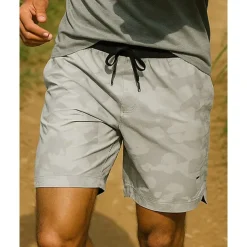 Men's Running Shorts Pocket Shorts Sports & Outdoor Casual Breathable Quick Dry Lightweight Tennis Golf Running Regular Fit Sportswear Activewear Camouflage Black Light Grey Gray