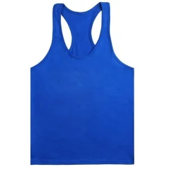 Men's Running Tank Top Workout Tank Vest / Gilet Summer Cotton Breathable Quick Dry Moisture Wicking Fitness Gym Workout Bodybuilding Sportswear Activewear Black White Yellow