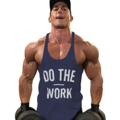 Men's Running Tank Top Workout Tank Muscle Shirt Racerback Sleeveless Vest / Gilet Fall Breathable Quick Dry Soft Sweat wicking Fitness Gym Workout Running Sportswear Activewear Wine Red Black White