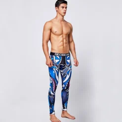 Men's Running Tights Leggings Base Layer Bottoms Yoga Sports & Outdoor Athletic Spring Breathable Moisture Wicking Soft Compression Fitness Gym Workout Running Skinny Sportswear Activewear Optical