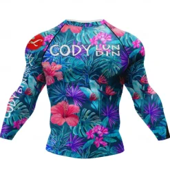 Men's Running T-Shirt Compression Shirt Long Sleeve Tee Tshirt Casual Athleisure Fall Breathable Quick Dry Gym Workout Running Walking Sportswear Activewear Graphic Black Blue Grey