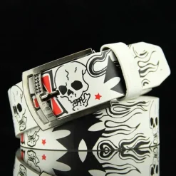 Men's Sashes Belt Men's belt Waist Belt Black White PU Leather Alloy Modern Contemporary Solid / Plain Color Daily Wear Vacation Casual Daily