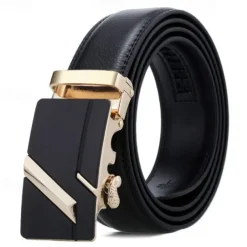 Men's Sashes Belt Men's belt Waist Belt Silver Wine Red PU Leather Alloy Modern Contemporary Solid / Plain Color Daily Wear Vacation Casual Daily