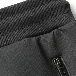 Men's Sherpa Fleece Pants Sweatpants Joggers Winter Pants Pocket Letter Warm Daily Leisure Sports Going out Streetwear Casual Black Black Straight Leg Micro-elastic