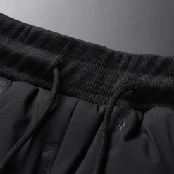 Men's Sherpa Fleece Pants Sweatpants Joggers Trousers Pocket Drawstring Elastic Waist Plain Comfort Warm Sports Outdoor Daily Fashion Casual Black 1# Black Micro-elastic