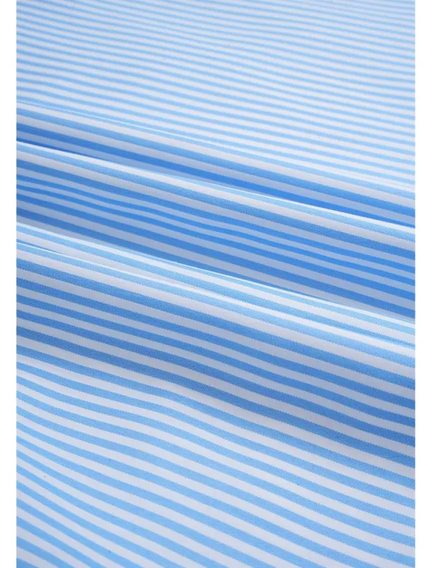 Men's Shirt Band Collar Shirt Summer Shirt Beach Wear Casual Shirt Button Up Shirt Pink Blue Green Gray Long Sleeve Striped Stand Collar Vacation Hawaiian Print Clothing Apparel Fashion Classic