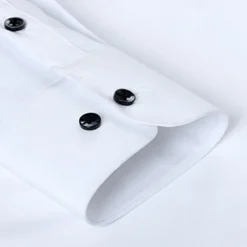 Men's Shirt Dress Shirt Button Up Shirt Plain Wedding Party Black White Pink Wine Long Sleeve Lapel Spring & Fall Clothing Apparel