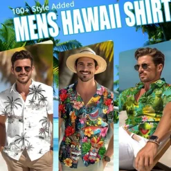 Men's Shirt Dress Shirt Gradient Daily Holiday Black Red Blue Purple Long Sleeve Turndown Spring & Summer Clothing Apparel 3D Print