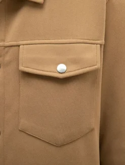 Men's Shirt Jacket Overshirts Transition Jacket Daily Lightweight Pocket Spring Plain Classic Lapel Regular Black Yellow Navy Blue Green Jacket