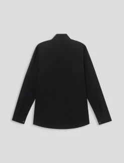 Men's Shirt Linen Shirt Beach Shirt Button Up Shirt Plain Casual Daily Black White Pink Orange Long Sleeve Band Collar Spring & Summer Clothing Apparel