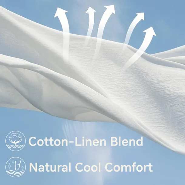 Men's Shirt Linen Shirt Cotton Linen Shirt Chinese Collar Shirt Mandarin Collar Shirt Summer Shirt Gradient Vacation Street Yellow Orange Green Light Blue Short Sleeve Grandad Collar Summer Clothing