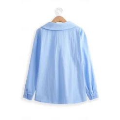 Men's Shirt Linen Shirt Popover Shirt Summer Shirt Beach Wear Plain Vacation Casual Black Khaki Light Blue Long Sleeve Collar Spring & Summer Clothing Apparel