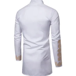 Men's Shirt Modern African Outfits African Print Dashiki Masquerade Adults Shirt Party