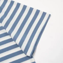 Men's Shirt Striped Horizontal Stripes Casual Cable Knit Polo Short Sleeve Outdoor Causal Casual Summer Print Turndown Black Blue Micro-elastic 48% cotton, 48% polyester, 4% spandex