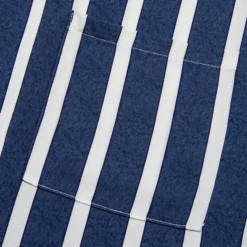 Men's Shirt Summer Shirt Button Up Shirt Casual Shirt Blue Light Blue Short Sleeve Stripes Lapel Daily Wear Vacation Clothing Apparel Fashion Hawaiian Casual Beach