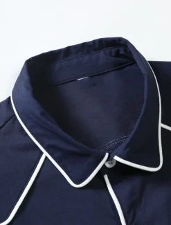 Men's Shirt Summer Shirt Button Up Shirt Casual Shirt Black Wine Dark Blue Coffee Long Sleeve Plain Lapel Daily Vacation Clothing Apparel Fashion Casual Comfortable