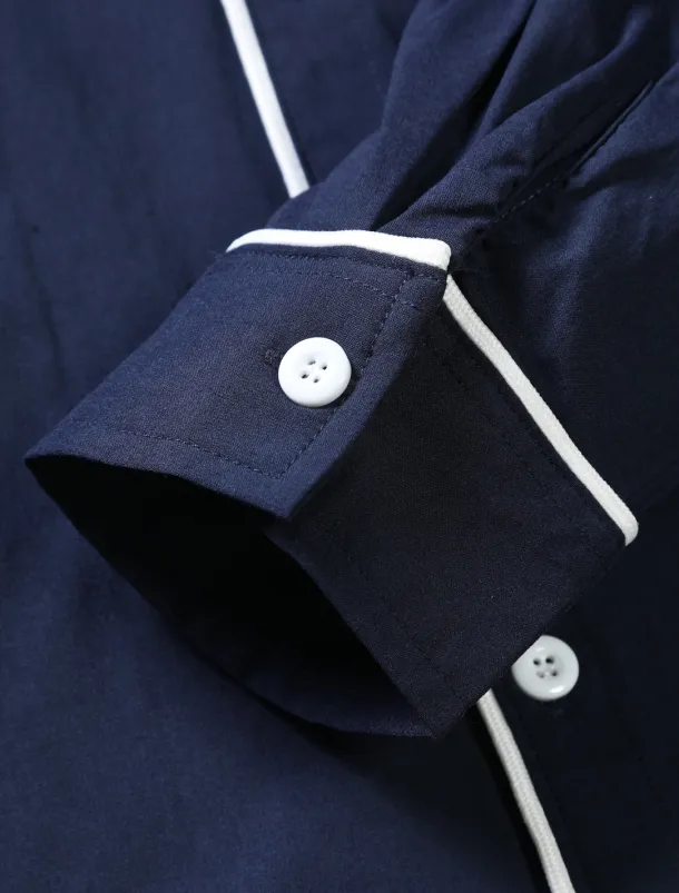 Men's Shirt Summer Shirt Button Up Shirt Casual Shirt Black Wine Dark Blue Coffee Long Sleeve Plain Lapel Daily Vacation Clothing Apparel Fashion Casual Comfortable