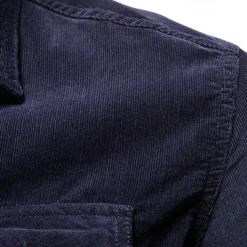 Men's Shirt Summer Shirt Corduroy Shirt Button Up Shirt Yellow Red Dark Navy Green Long Sleeve Plain Turndown Casual Daily Button-Down Clothing Apparel Cotton Fashion Streetwear Classic