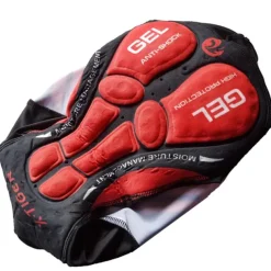 Men's Short Sleeve Cycling Jersey with Bib Shorts Summer Spandex Polyester Green Red Blue Stripes Bike Clothing Suit 3D Pad Breathable Quick Dry Reflective Strips Sports Stripes Mountain Bike MTB