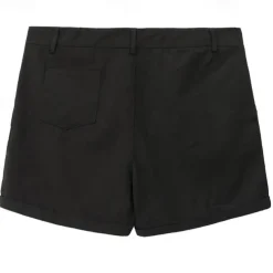 Men's Shorts Chino Shorts Bermuda shorts Work Shorts Pocket Plain Comfort Breathable Short Casual Daily Beach Fashion Stylish Black White Micro-elastic