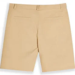 Men's Shorts Chino Shorts Bermuda shorts Work Shorts Zipper Pocket Plain Comfort Soft Knee Length Outdoor Casual Daily Fashion Streetwear Black White Micro-elastic