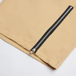 Men's Shorts Chino Shorts Bermuda shorts Work Shorts Zipper Pocket Plain Comfort Soft Knee Length Outdoor Casual Daily Fashion Streetwear Black White Micro-elastic