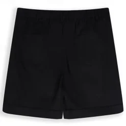 Men's Shorts Linen Shorts Dress Shorts Summer Shorts Pleated Shorts Buttons Pocket Pleats Plain Comfort Breathable Short Casual Daily Holiday Fashion Designer Black White