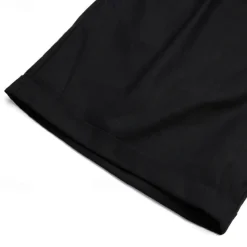 Men's Shorts Linen Shorts Dress Shorts Summer Shorts Pleated Shorts Buttons Pocket Pleats Plain Comfort Breathable Short Casual Daily Holiday Fashion Designer Black White