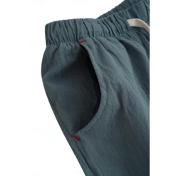 Men's Shorts Linen Shorts Summer Shorts Capri Pants Drawstring Plain Sports Short Work Daily Linen / Cotton Blend Classic Casual / Sporty Black Green Black