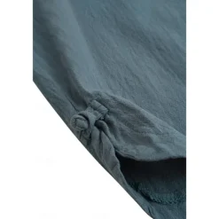 Men's Shorts Linen Shorts Summer Shorts Capri Pants Drawstring Plain Sports Short Work Daily Linen / Cotton Blend Classic Casual / Sporty Black Green Black