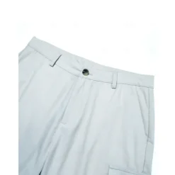 Men's Shorts Linen Shorts Summer Shorts Front Pocket Straight Leg Plain Comfort Breathable Knee Length Party Outdoor Casual Fashion Basic White