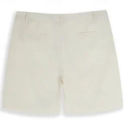 Men's Shorts Linen Shorts Dress Shorts Summer Shorts Beach Shorts Zipper Plain Comfort Breathable Short Outdoor Daily Streetwear Stylish Casual Black White Inelastic