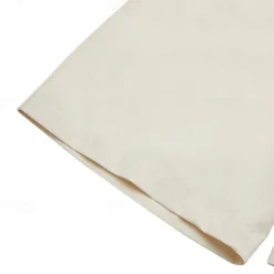 Men's Shorts Linen Shorts Dress Shorts Summer Shorts Beach Shorts Zipper Plain Comfort Breathable Short Outdoor Daily Streetwear Stylish Casual Black White Inelastic