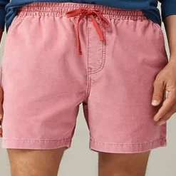 Men's Shorts Summer Shorts Casual Shorts Pocket Drawstring Elastic Waist Plain Comfort Breathable Short Outdoor Vacation Sport Casual Black Pink
